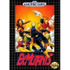 Sega Genesis Box Art Ex-Mutants
