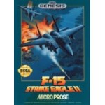Sega Genesis Box Art F-15 Strike Eagle II