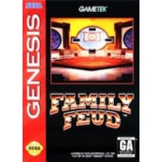 Sega Genesis Box Art Family Feud