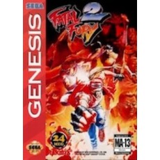 Sega Genesis Box Art Fatal Fury 2