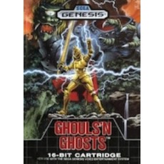 Sega Genesis Box Art Ghouls 'N Ghosts