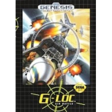 Sega Genesis Box Art G-LOC Air Battle