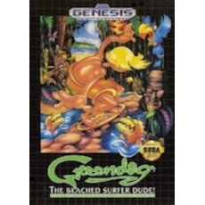 Sega Genesis Box Art Greendog Beached Surfer Dude