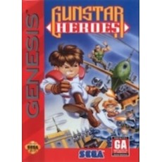 Sega Genesis Box Art Gunstar Heroes