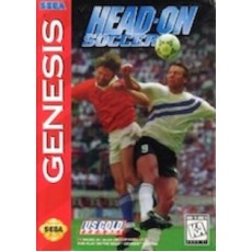 Sega Genesis Box Art Head-On Soccer