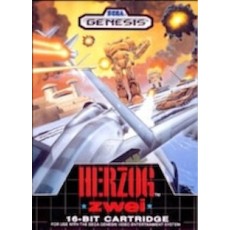 Sega Genesis Box Art Herzog Zwei