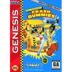 Sega Genesis Box Art The Incredible Crash Dummies