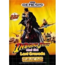 Sega Genesis Box Art Indiana Jones and the Last Crusade