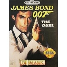 Sega Genesis Box Art James Bond 007 The Duel
