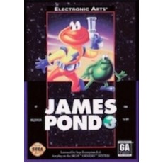Sega Genesis Box Art James Pond 3 Operation Starfish