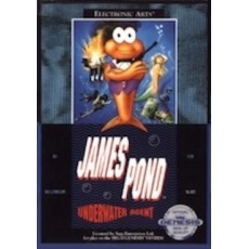 Sega Genesis Box Art James Pond