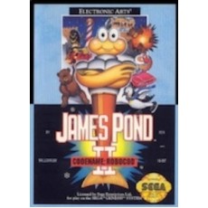 Sega Genesis Box Art James Pond 2 codename RoboCod