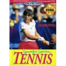 Sega Genesis Box Art Jennifer Capriati Tennis