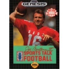 Sega Genesis Box Art Joe Montana II Sports Talk Football