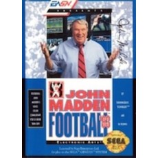 Sega Genesis Box Art John Madden Football '93