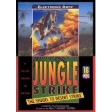 Sega Genesis Box Art Jungle Strike