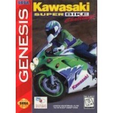 Sega Genesis Box Art Kawasaki Superbike Challenge