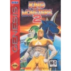 Sega Genesis Box Art King of the Monsters 2