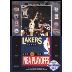Sega Genesis Box Art Lakers vs. Celtics and the NBA Playoffs