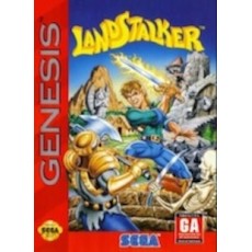 Sega Genesis Box Art Landstalker Treasures of King Nole