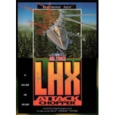 Sega Genesis Box Art LHX Attack Chopper