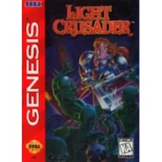Sega Genesis Box Art Light Crusader