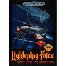 Sega Genesis Box Art Lightening Force Quest for the Darkstar