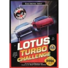Sega Genesis Box Art Lotus Turbo Challenge