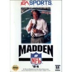 Sega Genesis Box Art Madden NFL '94