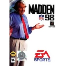 Sega Genesis Box Art Madden NFL 98