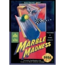 Sega Genesis Box Art Marble Madness