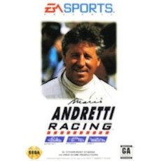 Sega Genesis Box Art Mario Andretti Racing