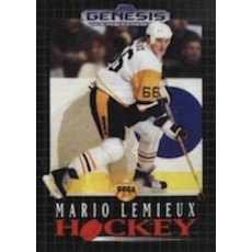 Sega Genesis Box Art Mario Lemieux Hockey