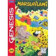 Sega Genesis Box Art Marsupilami