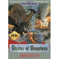 Sega Genesis Box Art Master of Monsters