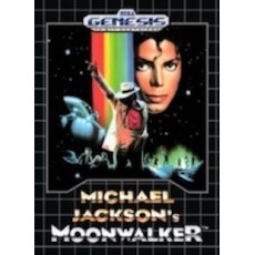 Sega Genesis Box Art Michael Jackson Moonwalker