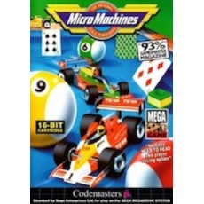 Sega Genesis Box Art Micro Machines
