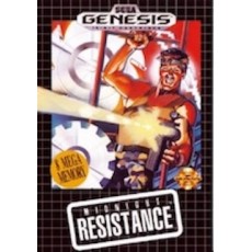 Sega Genesis Box Art Midnight Resistance