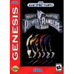 Sega Genesis Box Art Mighty Morphin Power Rangers The Movie