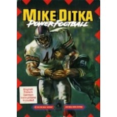 Sega Genesis Box Art Mike Ditka Power Football