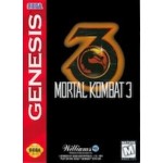 Sega Genesis Box Art Mortal Kombat 3