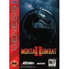 Sega Genesis Box Art Mortal Kombat II