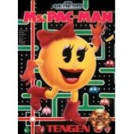 Sega Genesis Box Art Ms. Pac-Man