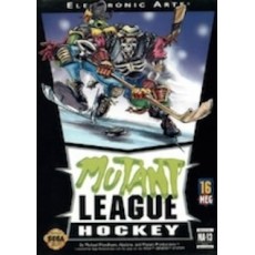 Sega Genesis Box Art Mutant League Hockey