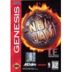 Sega Genesis Box Art NBA Jam Tournament Edition