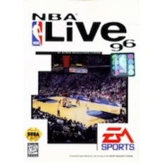 Sega Genesis Box Art NBA Live 96
