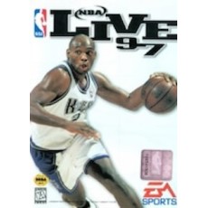 Sega Genesis Box Art NBA Live 97