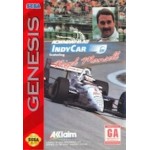 Sega Genesis Box Art Newman Haas Indy Car featuring Nigel Mansell