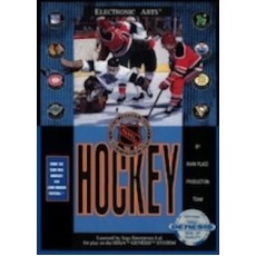 Sega Genesis Box Art NHL Hockey