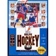 Sega Genesis Box Art NHLPA Hockey '93